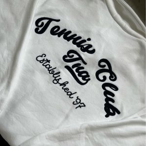 TnA Tennis Club Oversized Cozy Fleece Sweater